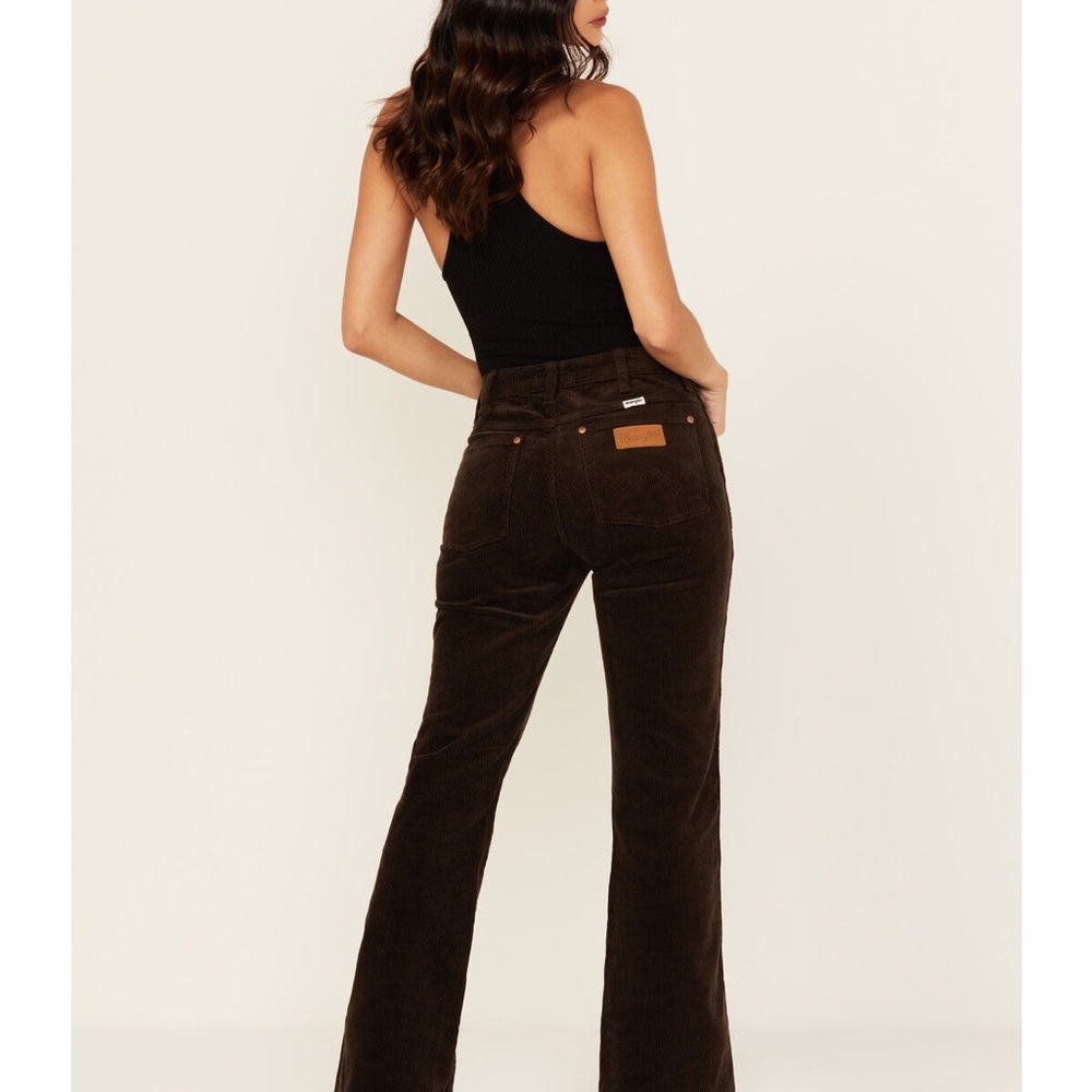 Wrangler Dark Brown Corduroy Pants
